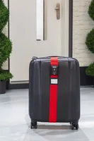 Abus Reiseschloss Kofferband 620TSA/192 Rot - Schlossart: Zahlenschloss - TSA-Schloss: Ja - Detailfarbe: Rot