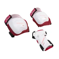 Biomechanisches Protektoren Set Comfort (pink/weiß, Größe M)