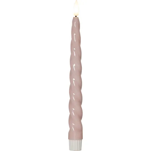 Star Trading LED Dinner Candle 2 Pack Flamme Shine Pink