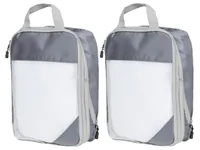 KOOR Kleiderbeutel Traamp, Grösse S, 2er-Pack - Gewicht: 65 g - Volumen: 5 l - Farbe: Grau - Sportart: Outdoor