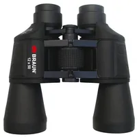 Braun Binocular 12x50 binocolo BK-7 Porro Nero