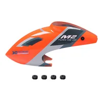 OMPHobby Kabinenhaube Orange M2 - Evo - Ersatzteiltyp: Rumpf
