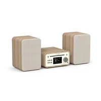 Pure Micro-HiFi Anlage Classic Stereo Mini Eiche - Radio Tuner: DAB+ - FM - Detailfarbe: Eiche - Lautsprecher Kategorie: Passiv - System-Kompatibilität: Keine - Verbindungsmöglichkeiten: 3 -5 mm Klinke (Klinkenstecker) - Bluetooth - Cinch - USB Typ-A