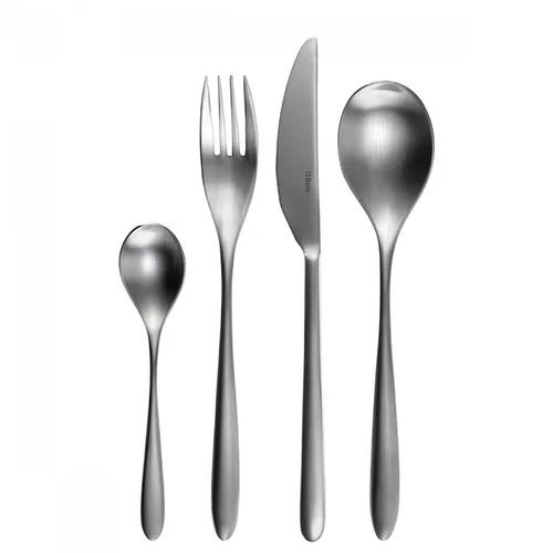 Sola Besteck-Set Virginia 24-teilig, Silber - Produkttyp: Besteck-Set - Material: Edelstahl 18/10 - Griffmaterial: Edelstahl 18/10 - Detailfarbe: Silber - Anzahl Teile: 24 Teile - Spülmaschinenfest: Ja