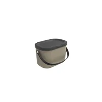 Rotho Komposteimer Albula 3.2 l, Cappuccino - Fassungsvermögen: 3.2 l - Höhe: 15 cm - Anzahl Behälter: 1 - Detailfarbe: Beige - Form: Eckig - Material: Recycling Kunststoff - Polypropylen (PP)