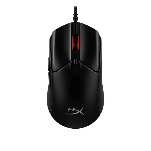 HyperX Pulsefire Haste 2 Wired Black Gaming mouse Ambidestro USB tipo A 26000 DPI