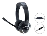 CONCEPTRONIC Stereo Headset AUXMikroBedien. 2.00m sw