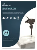MediaRange MRINK160 printing film Laser A4 (210×297 mm) Transparent 100 sheets