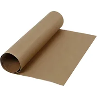 Creativ Company Lederpapier Rolle, 350 g, 1 Stück, Dunkelbraun - Papierformat: 50 x 100 cm - Selbstklebend: Nein - Papierfarbe: Dunkelbraun - Papiertyp: Lederpapier - Mediengewicht: 350 g/m² - Verpackungseinheit: 1 Stück