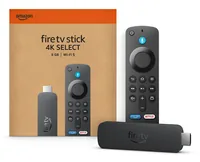 Amazon Fire TV Stick 4K Select - Speichererweiterungs-Typ: Kein - Max. Auflösung: 3840 x 2160 (Ultra HD 4K) - Schnittstellen: Bluetooth - LAN: Nein - Bluetooth: Ja - WLAN: Ja