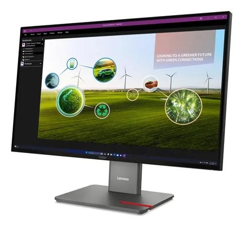Lenovo ThinkVision P27Q-40 computer monitor 68.6 cm (27") 2560 x 1440 pixels Quad HD LED Black
