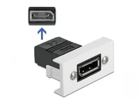 DeLOCK Easy 45 DisplayPort Module straight 22.5 x 45 mm