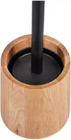 diaqua® Toilettenbürste Oak Schwarz/Braun - Art: Toilettenbürsten-Set - Detailfarbe: Braun - Schwarz - Detailmaterial: Eiche - Kunststoff - Grundmaterial: Holz - Kunststoff