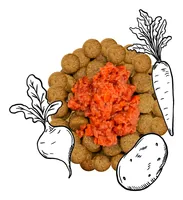 kyli 100024 dogs moist food Beetroot, Carrot, Potato Adult 200 g