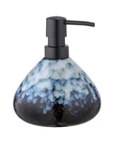 Wenko Seifenspender Rosali 450 ml, Blau - Fassungsvermögen: 450 ml - USB-Schnittstelle: Nein - Detailfarbe: Blau - Wandmontage: Nein - Sensor-Technik: Nein