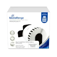 MediaRange Endlosetikett Brother DK-22205 62mm 30,48m swws