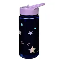 Scooli Trinkflasche AERO Einhorn 500 ml - Material: Kunststoff - Eigenschaften: Keine Eigenschaft - Zertifikate: Keine Zertifizierung - Spülmaschinenfest: Nein - Volumen: 500 ml - Farbe: Schwarz - Lila
