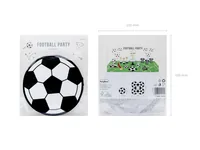 Partydeco Papierservietten Fussball 13.5 cm, 20 Stück - Material: Papier - Grösse: Spezialgrösse - Eigenschaften: Zertifikat - Anzahl Lagen: 3 - Motiv: Fussball - Produkttyp: Papierservietten