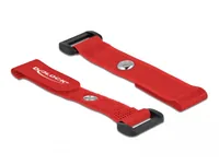 Delock Klettkabelbinder Rot 150 mm x 20 mm 5 Stück - Breite: 20 mm - Länge: 150 mm - Ausstattung Kabelmanagement: Wiederverwendbar - Haftend - Produkttyp: Klettkabelbinder - Verpackungseinheit: 5 Stück - Material: Klett