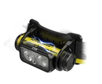 Nitecore Stirnlampe NU43 1400 Lumen - Einsatzbereich: Outdoor & Camping - Betriebsart: Akkubetrieb - Leuchtmittel: LED - Leuchtweite: 130 m - Max. Laufzeit: 165 h - Min. Laufzeit: 3 h