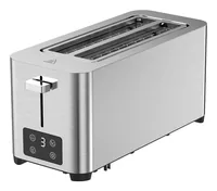 Berger Lanz Toaster Chromstahl TO-4 - Detailfarbe: Silber - Toaster Ausstattung: Bräunungsgrad-Einstellung - Krümel-Auffangschale - Toaster Kategorie: Langschlitz Toaster - Toastscheiben: 2