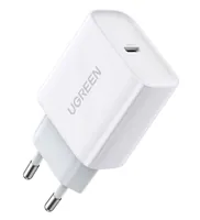 Ugreen USB Power Delivery 3.0 Quick Charge 4.0+ 20W 3A mains charger (white)