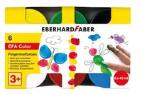 EBERHARD FABER Fingermalfarben EFA Color 578606 6x40ml