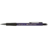 FABER-CASTELL Druckbleistift GRIP 1345 0.5mm 134551 blau metallic, Radierer