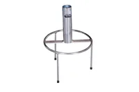 Doppler 85298UE base per ombrelloni da cortile Argento Acciaio