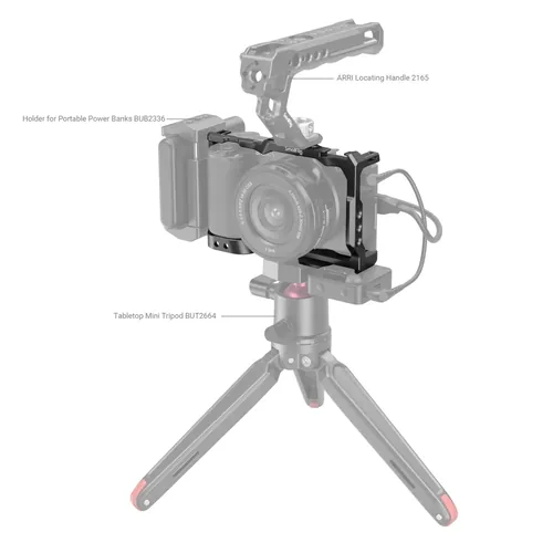 Smallrig Cage für Sony ZV-E10 - Detailfarbe: Schwarz
