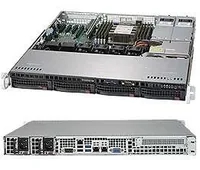 Supermicro CSE813MFTQC-R407CB Rack (1U) 0 GB
