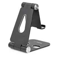 StarTech.com Handy und Tablet Halterung (Faltbar, Tablet- / Handyständer, Multi-Winkel, Smartphone Halterung)