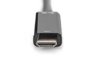Digitus AK-330101-002-S video cable adapter 0,2 m HDMI Typ A (Standard) HDMI + USB Schwarz