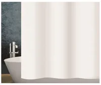 diaqua® Duschvorhang Basic 180 x 180 cm, Weiss - Breite: 180 cm - Höhe: 180 cm - Detailfarbe: Weiss - Produkttyp: Duschvorhang - Detailmaterial: Polyester (PES) - Grundmaterial: Polyester (PES)