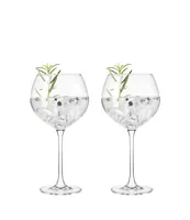 Leonardo Gin Glas Gin 630 ml, 2 Stück, Transparent - Material: Kristallglas - Höhe: 21.5 cm - Volumen: 630 ml - Glas Typ: Cocktailglas - Verpackungseinheit: 2 Stück - Detailfarbe: Transparent
