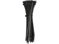 Max Hauri Kabelbinder 100 Stück Schwarz 200 mm x 4.5 mm - Breite: 4.5 mm - Länge: 200 mm - Produkttyp: Kabelbinder - Ausstattung Kabelmanagement: Keine - Verpackungseinheit: 100 Stück - Material: Kunststoff