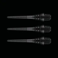 Winmau Dartspitzen Triton, Schwarz, 50 Stück - Dart Art: Soft Dart