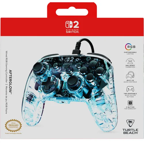 TURTLE BEACH Afterglow Wired Ctrl TBC-8004-95 NSW 2, Clear