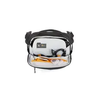 Lowepro Kamera-Tasche Trekker Lite SLX 120 Grau - Tragemöglichkeit: Handgriff - Crossbody - Detailfarbe: Grau - Zusatzfächer: Tablet-Fach - Ausstattung: Zubehörfach - Anzahl Objektive: 2 - Bauform Kamera: Objektiv - Zubehör - Systemkamera (spiegellos) - K