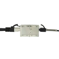 Logilink Patchkabelverbinder 1:1 Cat.6 STP, 2xRJ45 Metalgeh.