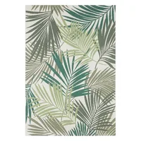 Hanse Home Teppich Vai 80 x 150 cm - Form: Eckig - Nachhaltigkeit: Nicht angegeben - Teppichtyp: Webteppich - Detailfarbe: Crème - Grün - Breite: 80 cm - Länge: 150 cm