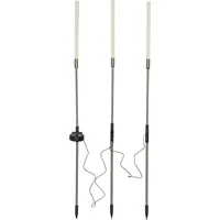Star Trading Gartenlicht Solardekoration Bubbly, Mehrfarbig, 3er Set - Betriebsart: Solarbetrieb - Dimmbar: nicht dimmbar - Lichtsensor (Dämmerung): Ja - Leuchten Kategorie: Gartenleuchte - Lichtfarbe: Mehrfarbig - Leuchtenfarbe: Silber