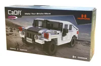 Jamara CaDA Humvee 1:24 Bricks weiß 8