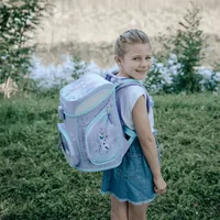 Scooli Schulthek-Set Disney Frozen 5-teilig - Altersempfehlung ab: 6 Jahren - Wasserabweisend: Ja - Detailfarbe: Hellblau - Violett - Gewicht: 1000 g - Volumen: 18 l - Motiv: Frozen