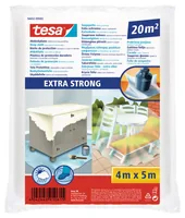 tesa Abdeckfolie Extra Strong 4 x 5 m - Breite: 4000 mm - Zertifikate: Keine Zertifizierung - Länge: 5000 mm - Eigenschaften: Keine Eigenschaft - Anwendung: Universal - Produkttyp: Abdeckfolie