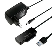 Logilink Adapter USB 3.0 > SATA mit OTB m. NT
