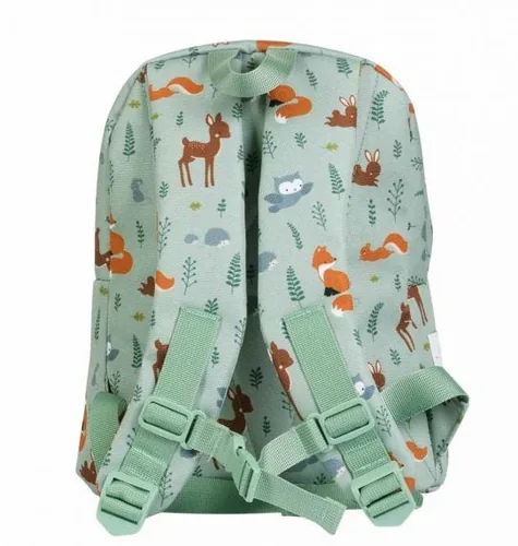 A Little Lovely Company BPFFSA62 backpack Rucksack Green Polyester