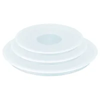 Tefal Kunststoffdeckel-Set Ingenio 3-teilig 16 cm/18 cm/20 cm - Materialtyp: Kunststoff - Material: Kunststoff - Detailfarbe: Weiss - Durchmesser: 16 cm - 18 cm - 20 cm