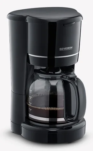 Severin Filterkaffeemaschine KA4320 Schwarz - Detailfarbe: Schwarz - Anzahl Tassen: 10 - Ausstattung: Anti-Tropfsystem - Kontrolleuchte - Warmhaltefunktion - Abschaltautomatik