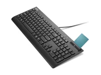 Lenovo Smartcard Wired II keyboard Office USB German Black